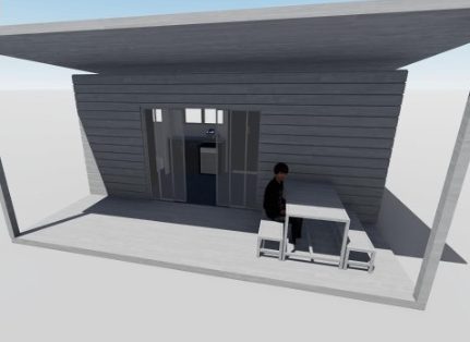 Man camps for African mining.